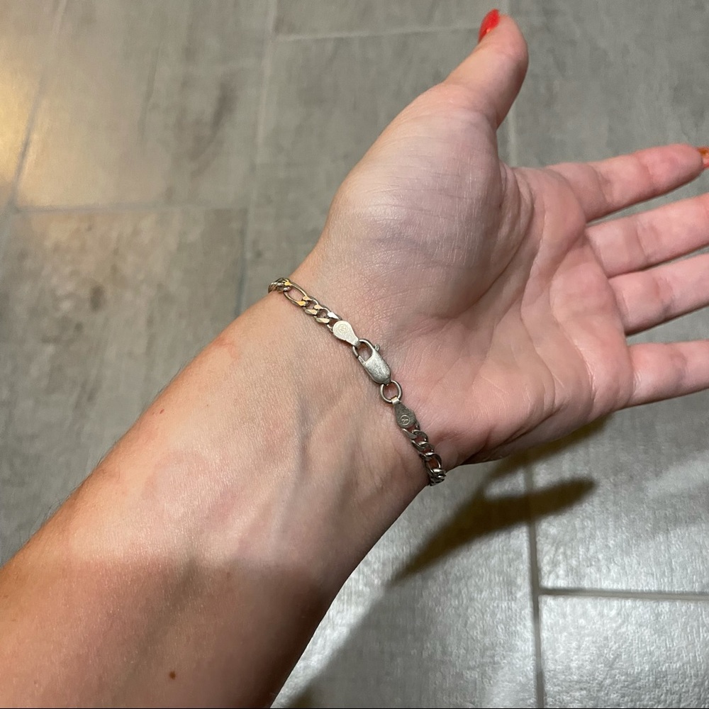 Vintage chain inspired bracelet